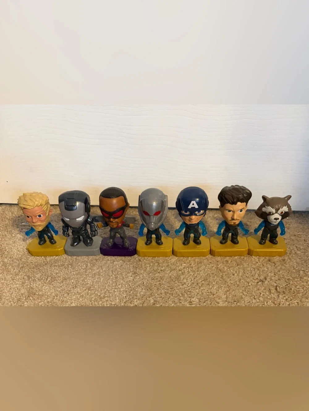 Marvel Avengers Endgame Superhero Action Figure McDonald's 2019 Happy Meal Toys